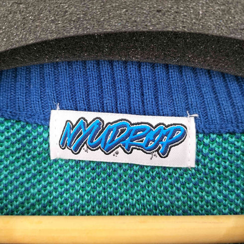 NYUDROP LOGO COLOR COMBINATION CREWNECK KNIT メンズ import:L