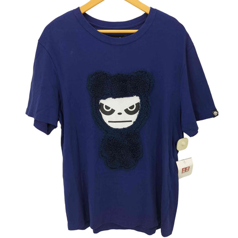 ハイパンダ HIPANDA ボア パンダ プリント S/S Tシャツ メンズ JPN:XL