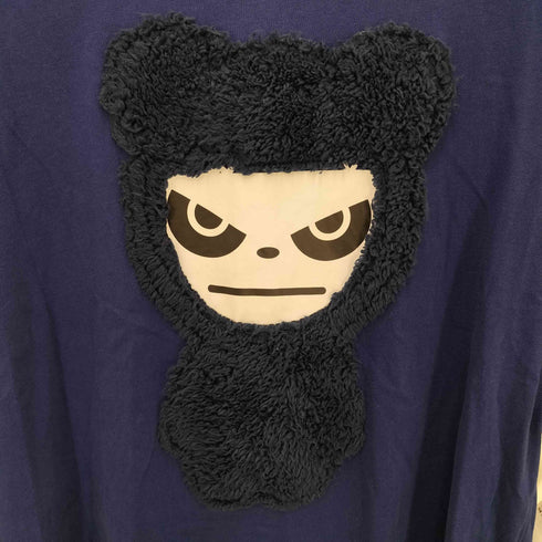 ハイパンダ HIPANDA ボア パンダ プリント S/S Tシャツ メンズ JPN:XL