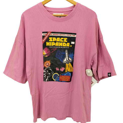 ハイパンダ HIPANDA 宇宙 プリント S/S Tシャツ メンズ import:XL