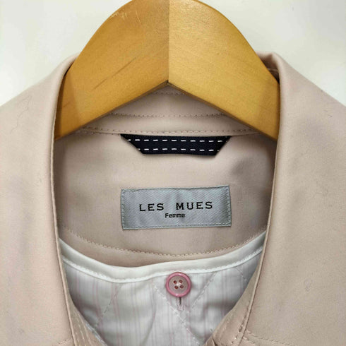 レミュー LES MUES ライナー付き ウエストベルト ダブルロングコート レディース JPN:L