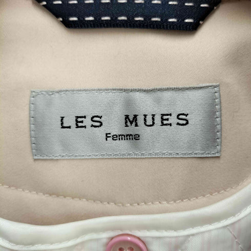 レミュー LES MUES ライナー付き ウエストベルト ダブルロングコート レディース JPN:L