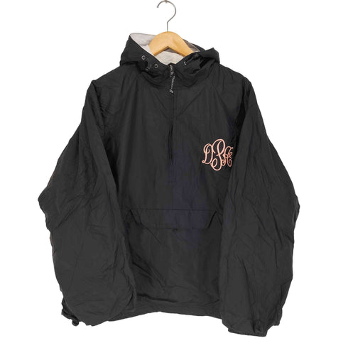 チャールズリバー CHARLES RIVER 刺繍ナイロンアノラックパーカー メンズ M