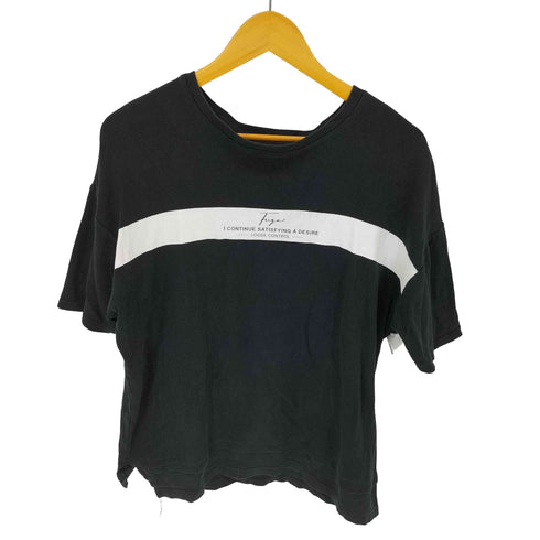 フーガ FUGA フロントプリントS/S Tシャツ メンズ JPN:46
