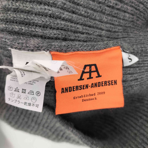 アンデルセンアンデルセン ANDERSEN-ANDERSEN NAVY SYMMETRICAL CREWNECK メンズ JPN:S