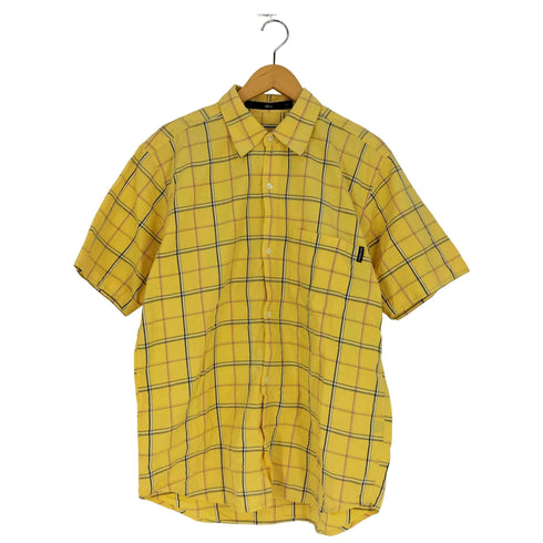 ステューシー Stussy 90s 紺タグ レギュラーカラー チェック シャツ メンズ SM
