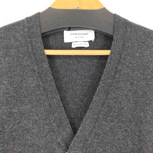 トムブラウン THOM BROWNE 4 Bar Cashmere Cardigan メンズ 1