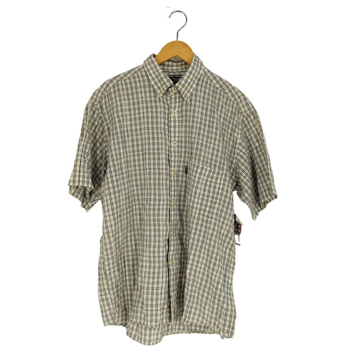 チャップスラルフローレン CHAPS RALPH LAUREN インド綿 チェックステッチ ボタンダウン チェックシャツ メンズ 2L
