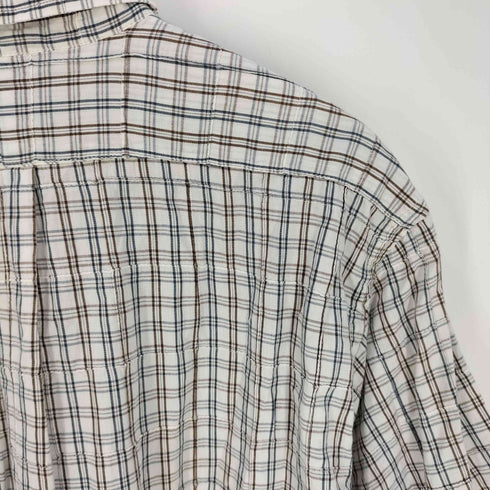 チャップスラルフローレン CHAPS RALPH LAUREN インド綿 チェックステッチ ボタンダウン チェックシャツ メンズ 2L