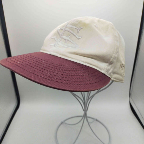 エベッツフィールドフランネルズ Ebbets Field Flannels FS バイカラー 6パネル アジャスター キャップ マルーン メンズ