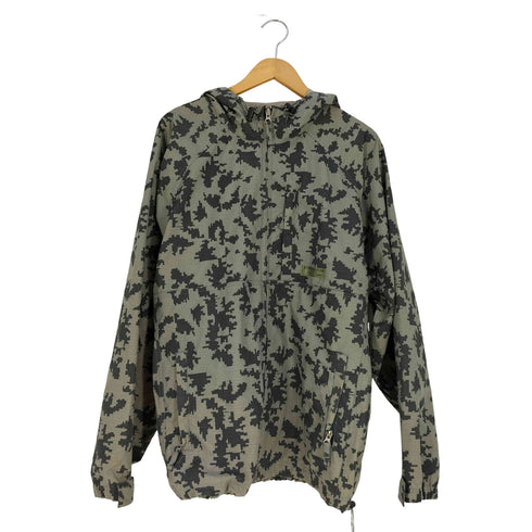 ステューシー Stussy 90-00s SURPLUS デジタルカモ リップストップ マウンテンパーカー メンズ import:L