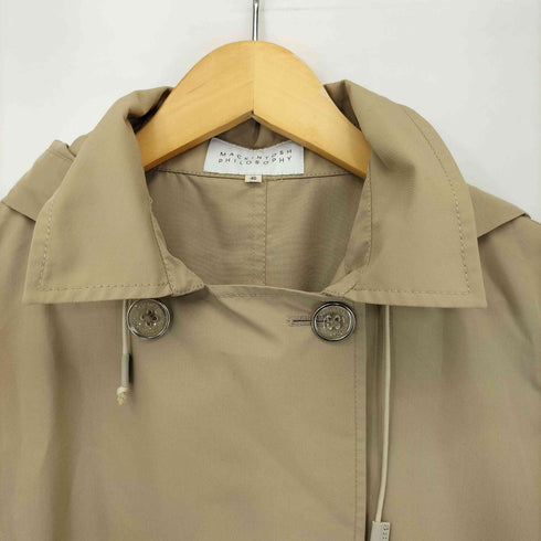 マッキントッシュフィロソフィー MACKINTOSH PHILOSOPHY コットンレインクロスフーデッドコート レディース EUR:40