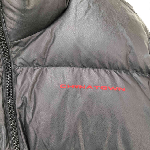 アレキサンダーワン Alexander Wang CHYNATOWN PLEATHER NYLON PUFFER JACKET チャイナタウン ダウン ジャケット メンズ