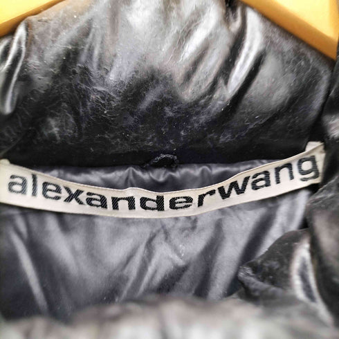 アレキサンダーワン Alexander Wang CHYNATOWN PLEATHER NYLON PUFFER JACKET チャイナタウン ダウン ジャケット メンズ