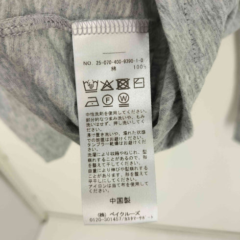 ジャーナルスタンダード JOURNAL STANDARD 25SS ソフト コットン シアー ロンT レディース FREE
