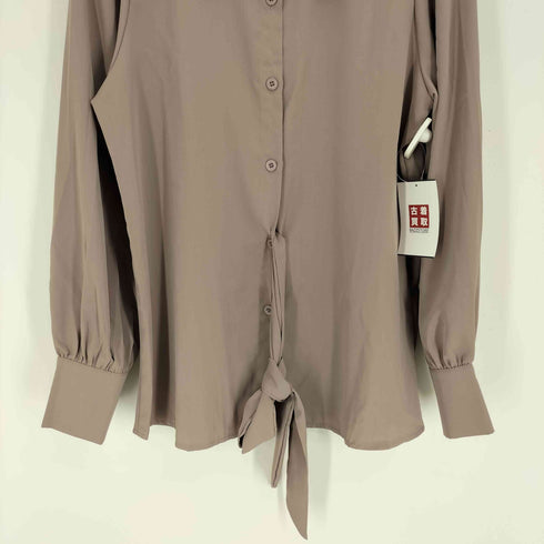 BLUE EAST リボン ボウタイ シャツ ブラウス レディース JPN:1