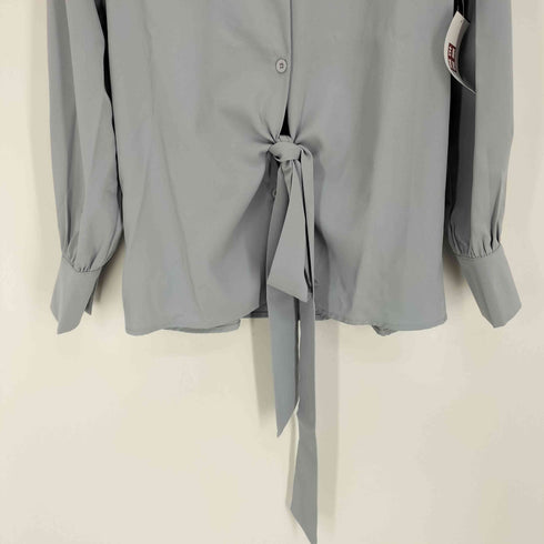 BLUE EAST リボン ボウタイ シャツ ブラウス レディース JPN:1