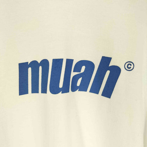 MUAHMUAH muah プリント Tシャツ 韓国 レディース FREE