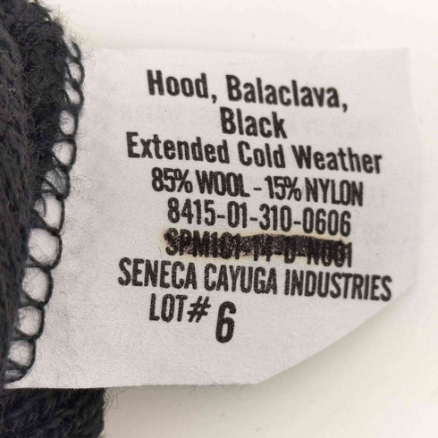 ユーエスアーミー U.S. ARMY アメリカ軍 米軍 バラクラバ フェイスマスク ウール HOOD BALACLAVA FOLIAGE メンズ