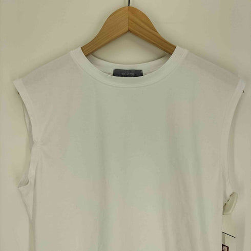 sakishimatokyo ワイド ノースリーブ Tシャツ レディース