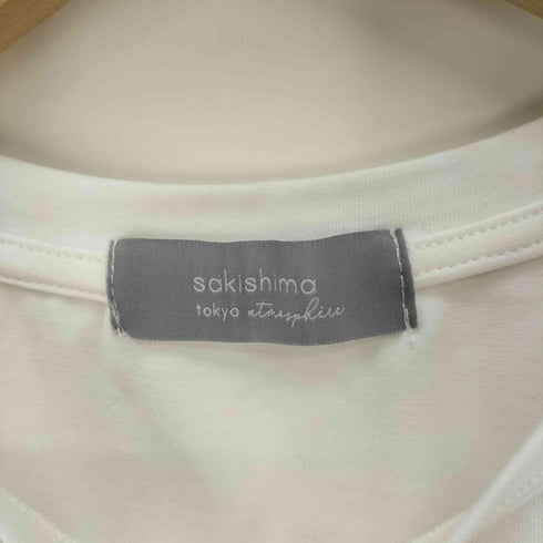 sakishimatokyo ワイド ノースリーブ Tシャツ レディース