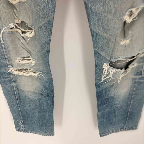 リーバイス Levis 1992年製 日本製 赤耳 ビッグE ボタン裏J22 復刻 502xx ストレートデニムパンツ メンズ W29 L34
