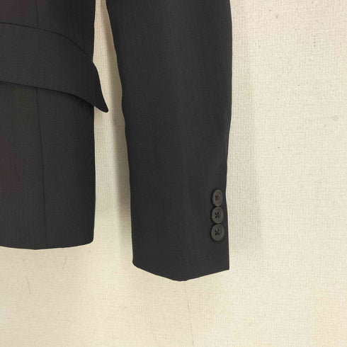 ユナイテッドアローズ UNITED ARROWS ウールギャバ シャドーストライプ 1Bテーラードジャケット レディース 36
