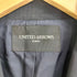 ユナイテッドアローズ UNITED ARROWS ウールギャバ シャドーストライプ 1Bテーラードジャケット レディース 36