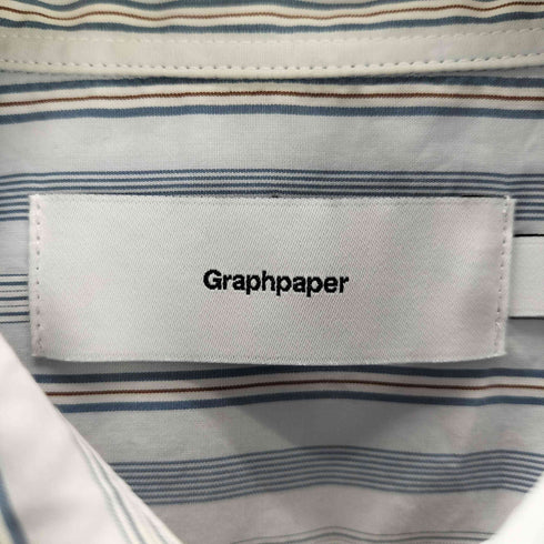 グラフペーパー Graphpaper 24SS Broad Regular Collar Shirt メンズ 2