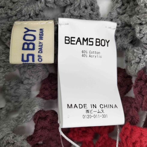 ビームスボーイ BEAMS BOY ハンドクロッシェタンクトップ レディース FREE
