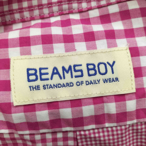 ビームスボーイ BEAMS BOY コットン クレイジー BD ロングスリーブシャツ レディース ONE SIZE