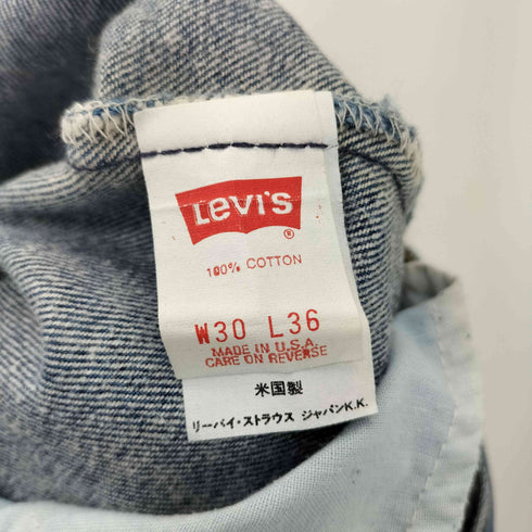 リーバイス Levis 90S 93年製 USA製 552刻印 サンアンジェロ工場 501 デッドストック ミントコンディション メンズ W30 L36