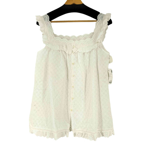 ビームスボーイ BEAMS BOY カットワークノースリーブブラウス レディース ONE SIZE