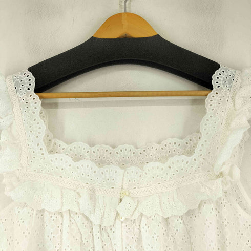 ビームスボーイ BEAMS BOY カットワークノースリーブブラウス レディース ONE SIZE