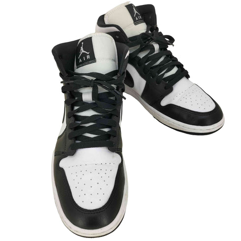 ナイキ NIKE WMNS Air Jordan 1 Mid エア ジョーダン 1 ミッド パンダエレファント メンズ JPN:28.5