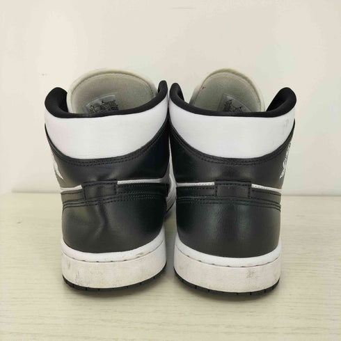 ナイキ NIKE WMNS Air Jordan 1 Mid エア ジョーダン 1 ミッド パンダエレファント メンズ JPN:28.5