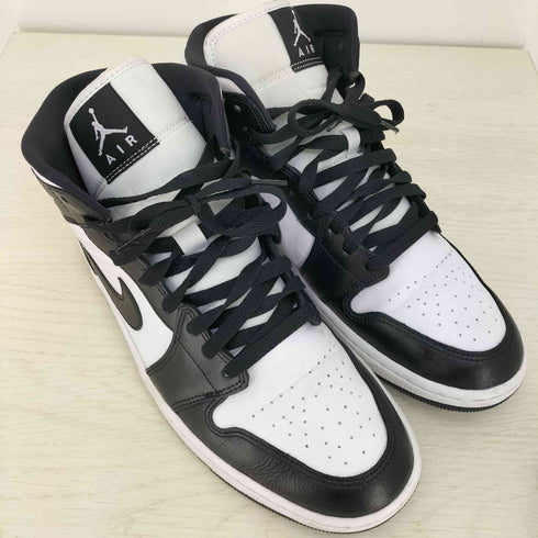 ナイキ NIKE WMNS Air Jordan 1 Mid エア ジョーダン 1 ミッド パンダエレファント メンズ JPN:28.5