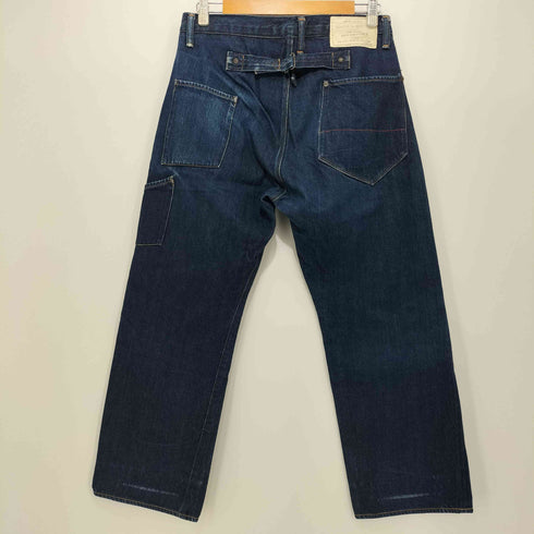 アナクロノーム Anachronorm シンチバック ボタンフライ デニム パンツ メンズ 32