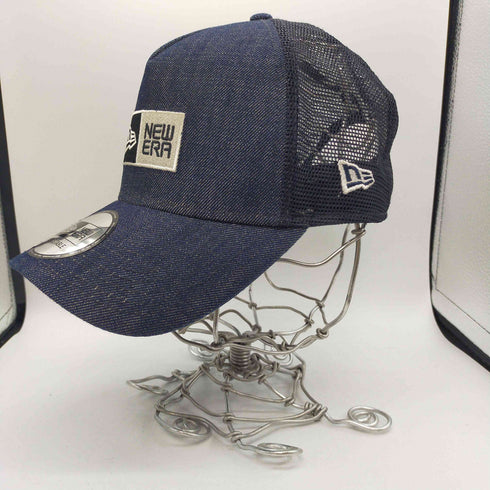 ニューエラ NEW ERA 9FORTY A-Frame トラッカー ボックスロゴ デニム メッシュキャップ メンズ