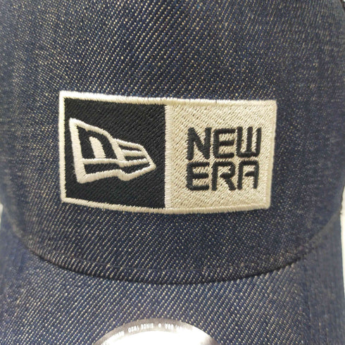 ニューエラ NEW ERA 9FORTY A-Frame トラッカー ボックスロゴ デニム メッシュキャップ メンズ