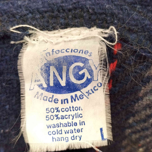 ANGY メキシカンパーカー ネイティブ 柄 メンズ import:L