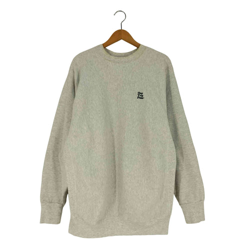 ライフウェア LIFEWEAR USA製 One Trip Pass 刺繍 クルーネックスウェット メンズ import:XL