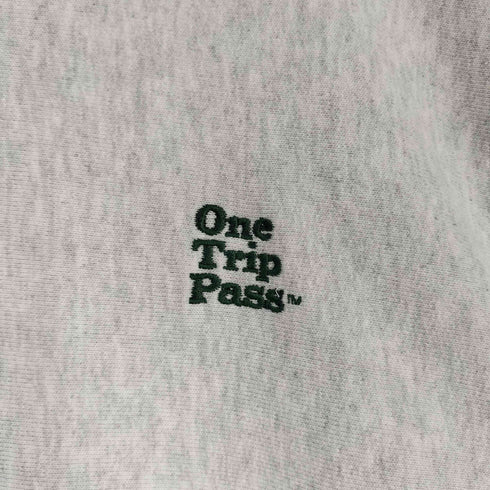 ライフウェア LIFEWEAR USA製 One Trip Pass 刺繍 クルーネックスウェット メンズ import:XL
