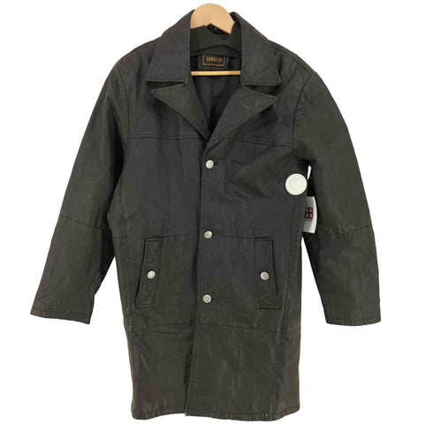 SIRICCO レザーハーフコート メンズ import:M