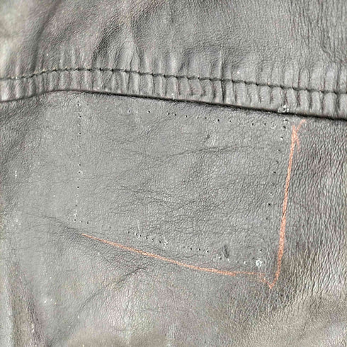 SIRICCO レザーハーフコート メンズ import:M
