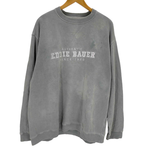 エディーバウアー Eddie Bauer ロゴスウェット メンズ import:XL