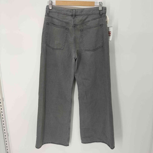 ユニクロ UNIQLO ドレープワイドフレアジーンズ レディース US:28-29