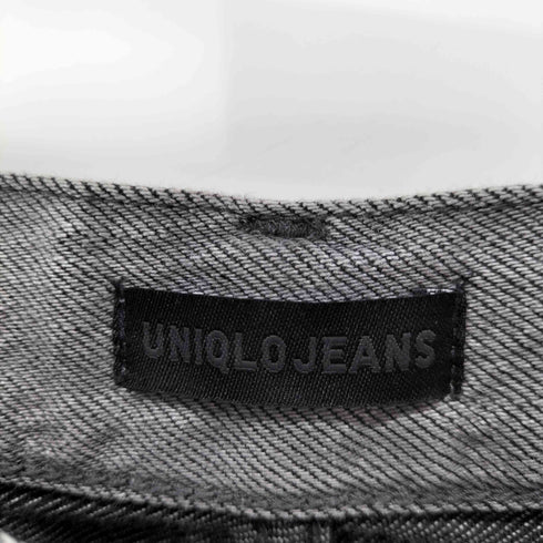 ユニクロ UNIQLO ドレープワイドフレアジーンズ レディース US:28-29