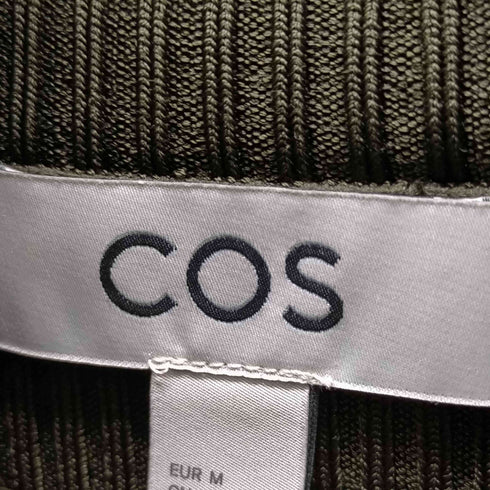 コス COS バックリボンリブニットカットソー レディース import:M