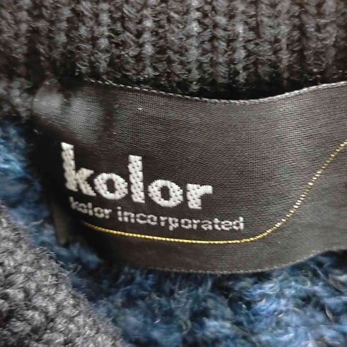 カラー kolor 21AW CRAZY PATTERN KNIT メンズ JPN:1